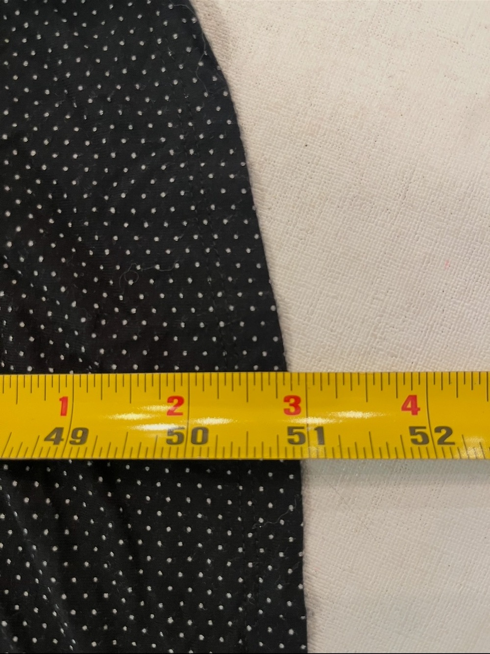 Soma micro polka dot Black Lace-Trim Maxi camisole nightgown. So comfy! - Picture 8 of 8